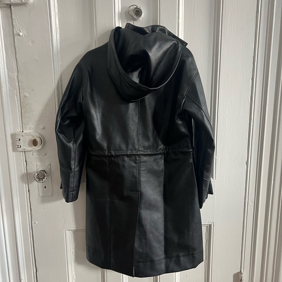 Proenza Schouler White Label Fwix Leather Parka NEW with tags - Picture 4 of 5